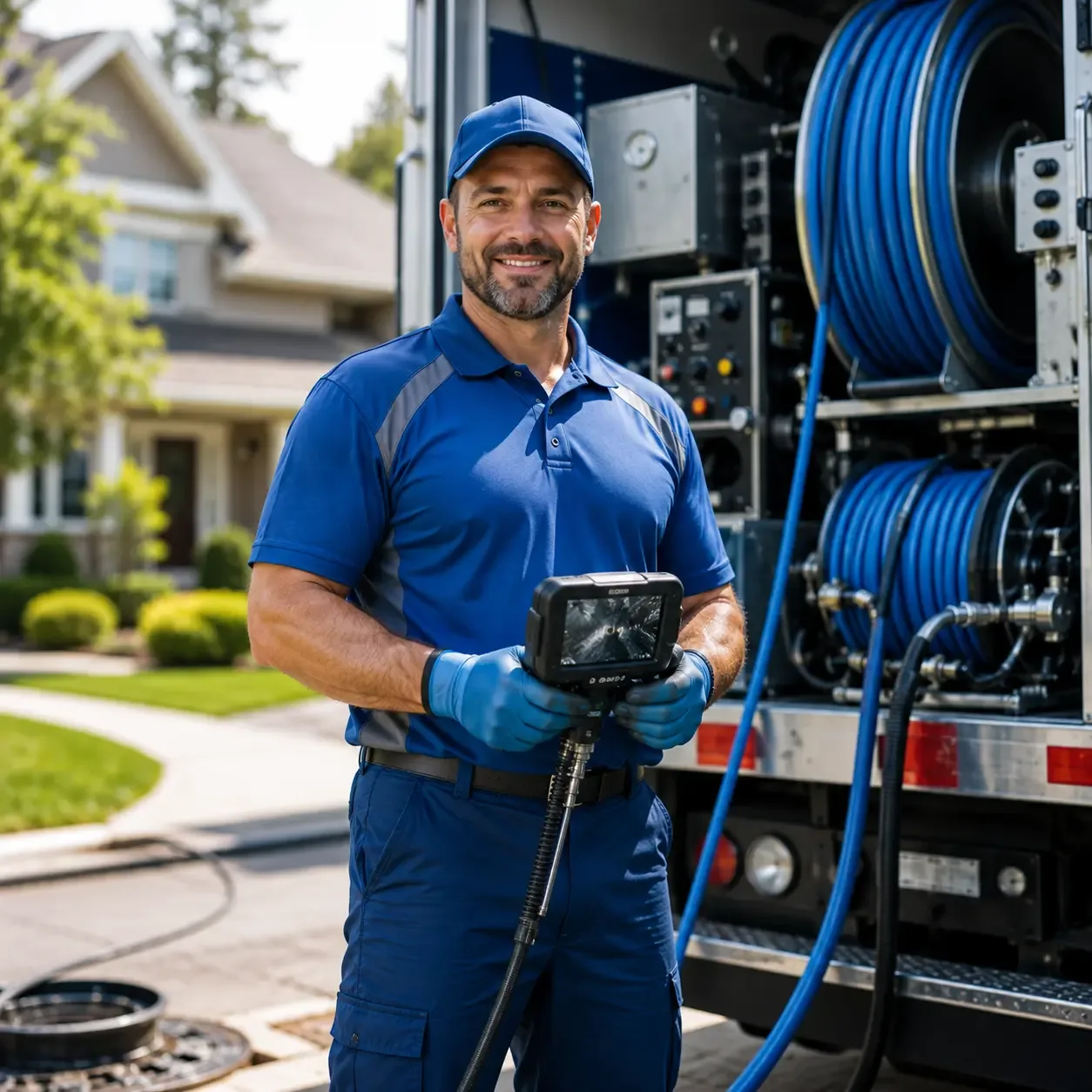 Local outdoor drain cleaning specialists in Rowan, IA